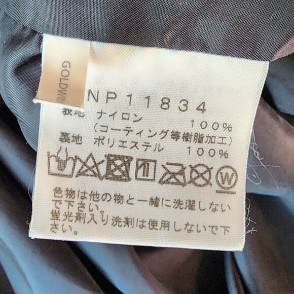 Vintage The North Face Mens Large Jacket Gore-Tex Mountain Hooded Zipper Blue - Picture 14 of 15